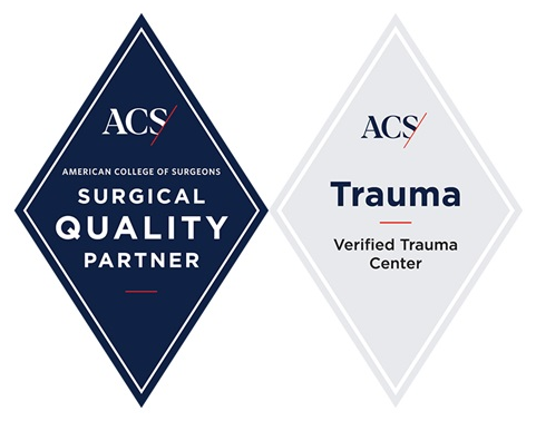 American College of Surgeons Surgical Quality Partner and Trauma Verified Trauma Center